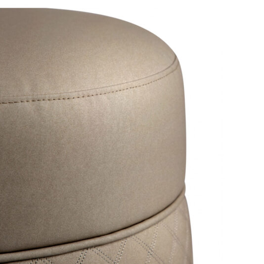 Quilted Swivel Pouffe Quilted Swivel Pouffe