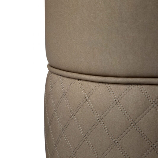 Quilted Swivel Pouffe Quilted Swivel Pouffe