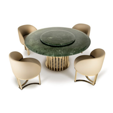 Round Marble Dining Table With Lazy Susan Round Marble Dining Table With Lazy Susan