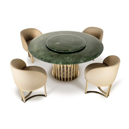 Round Marble Dining Table With Lazy Susan Round Marble Dining Table With Lazy Susan