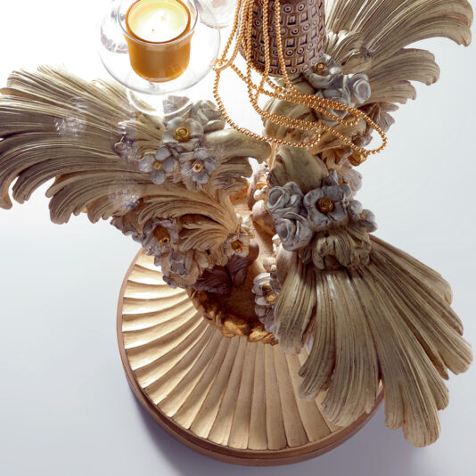 Statement Classic Round Glass Dining Table Statement Classic Round Glass Dining Table