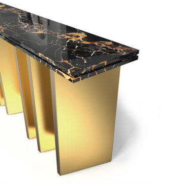 Contemporary Marble Console Contemporary Marble Console