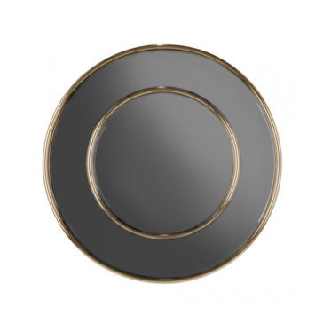 Contemporary Round Wall Mirror