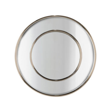 Contemporary Round Wall Mirror
