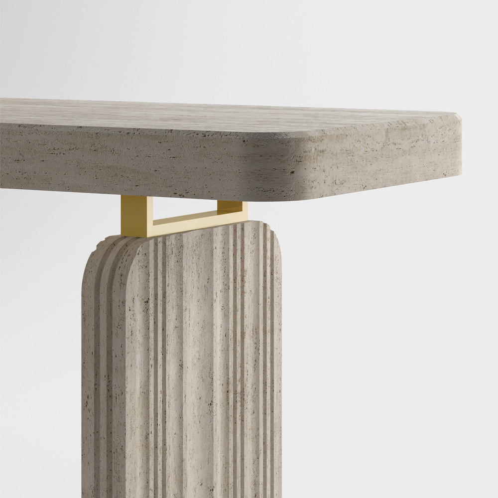 Exclusive Stone Console Table