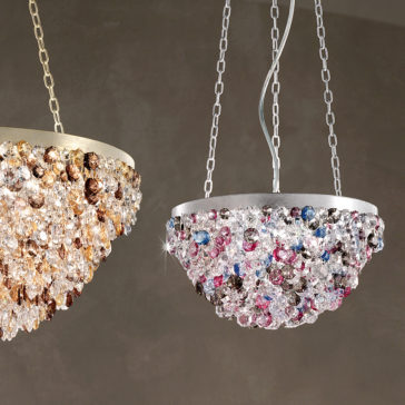 Modern Coloured Glass Chandelier Modern Coloured Glass Chandelier