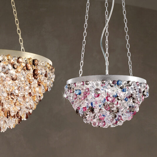Modern Coloured Glass Chandelier Modern Coloured Glass Chandelier