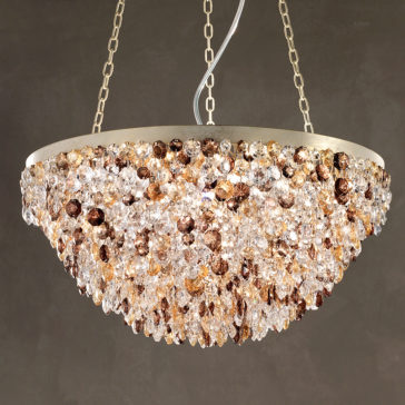 Modern Coloured Glass Chandelier Modern Coloured Glass Chandelier