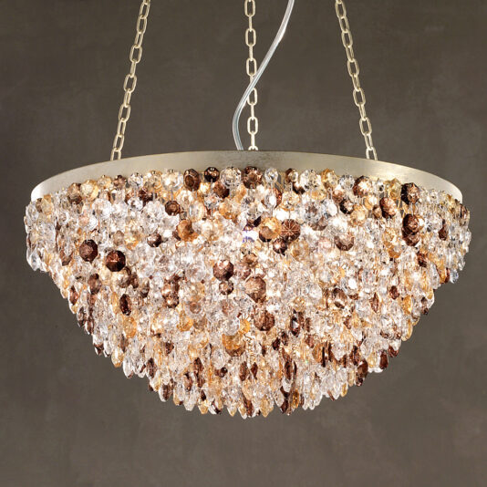 Modern Coloured Glass Chandelier Modern Coloured Glass Chandelier