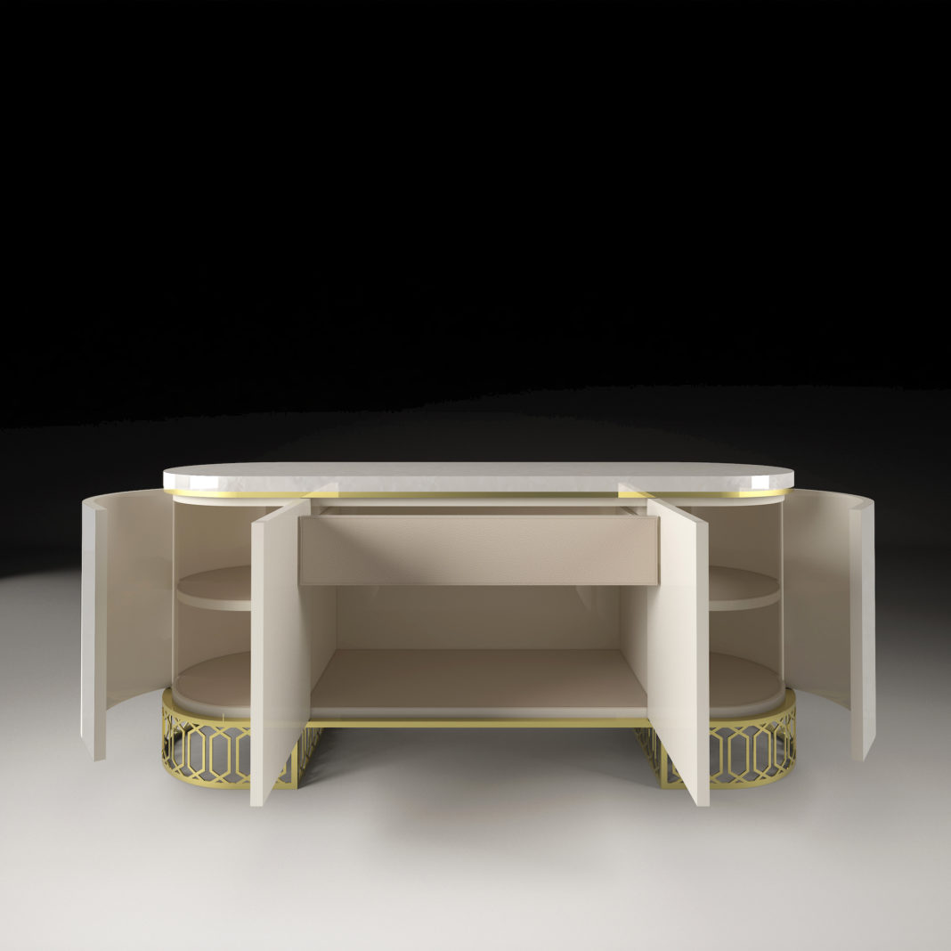 Mother Of Pearl Exclusive Sideboard