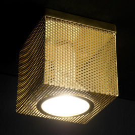 Contemporary Cube Wall Light
