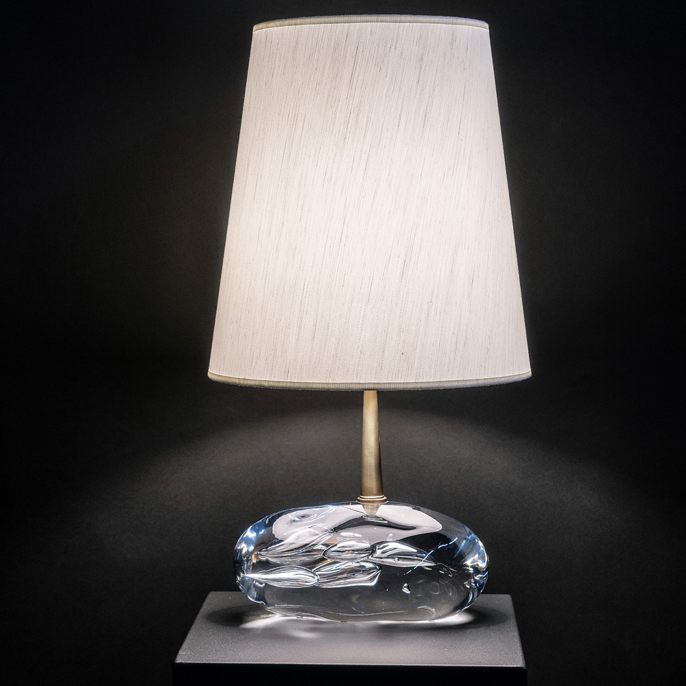Luxury Table Lamp With Crystal Base
