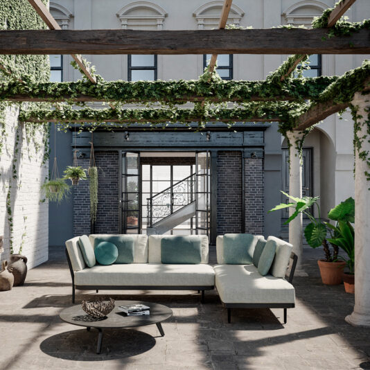 Contemporary Modular Outdoor Corner Sofa Contemporary Modular Outdoor Corner Sofa