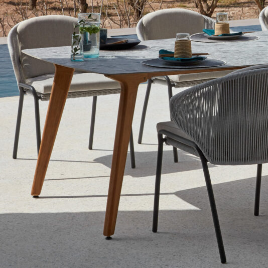 Contemporary Outdoor Dining Set
