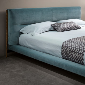 Contemporary Upholstered Designer Bed Contemporary Upholstered Designer Bed