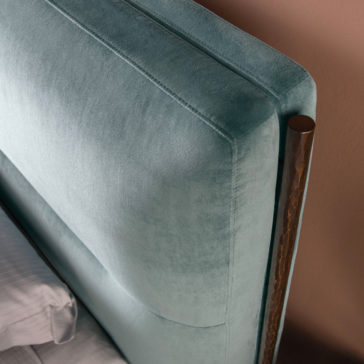 Contemporary Upholstered Designer Bed Contemporary Upholstered Designer Bed