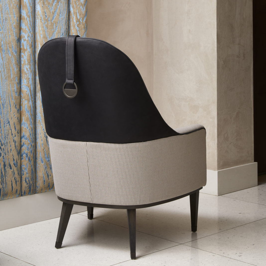Modern High Backed Occasional Armchair