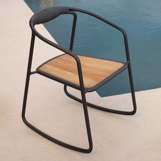 Modern Outdoor Garden Rocking Chair