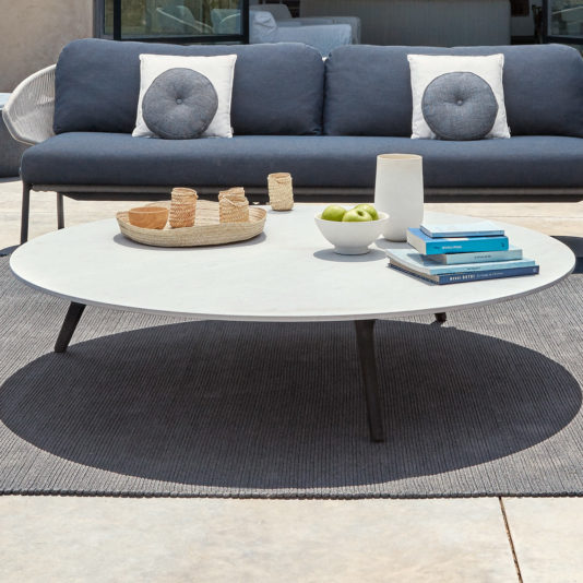 Modern Round Outdoor Coffee Table