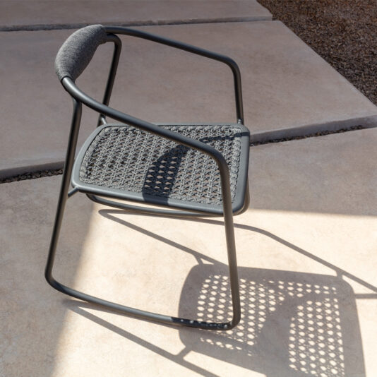 Outdoor Garden Rocking Rope Chair