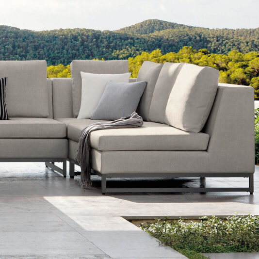 High End Contemporary Large Outdoor Sofa