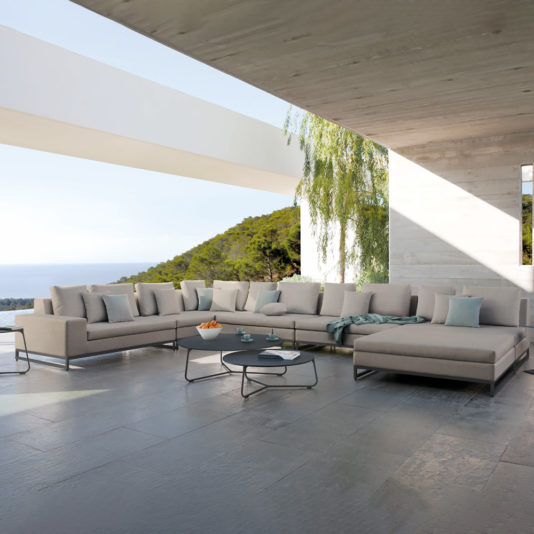 Large Contemporary Modular Outdoor Sofa