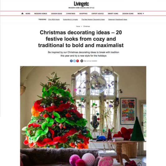 Livingetc Christmas decorating cover