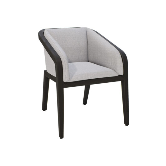 Luxury Dark Teak Outdoor Dining Set