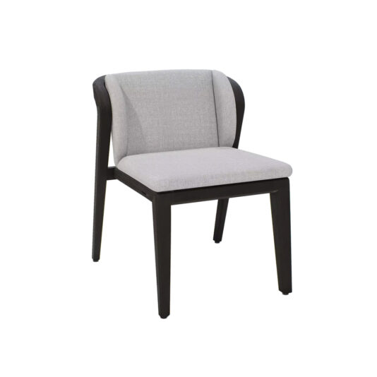 Luxury Dark Teak Outdoor Dining Set