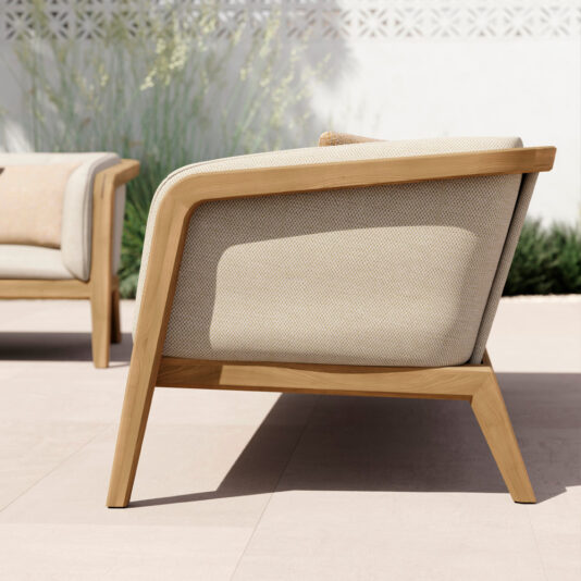 Luxury Teak Garden Sofa And Chair Set