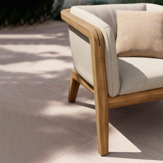 Luxury Teak Garden Sofa And Chair Set