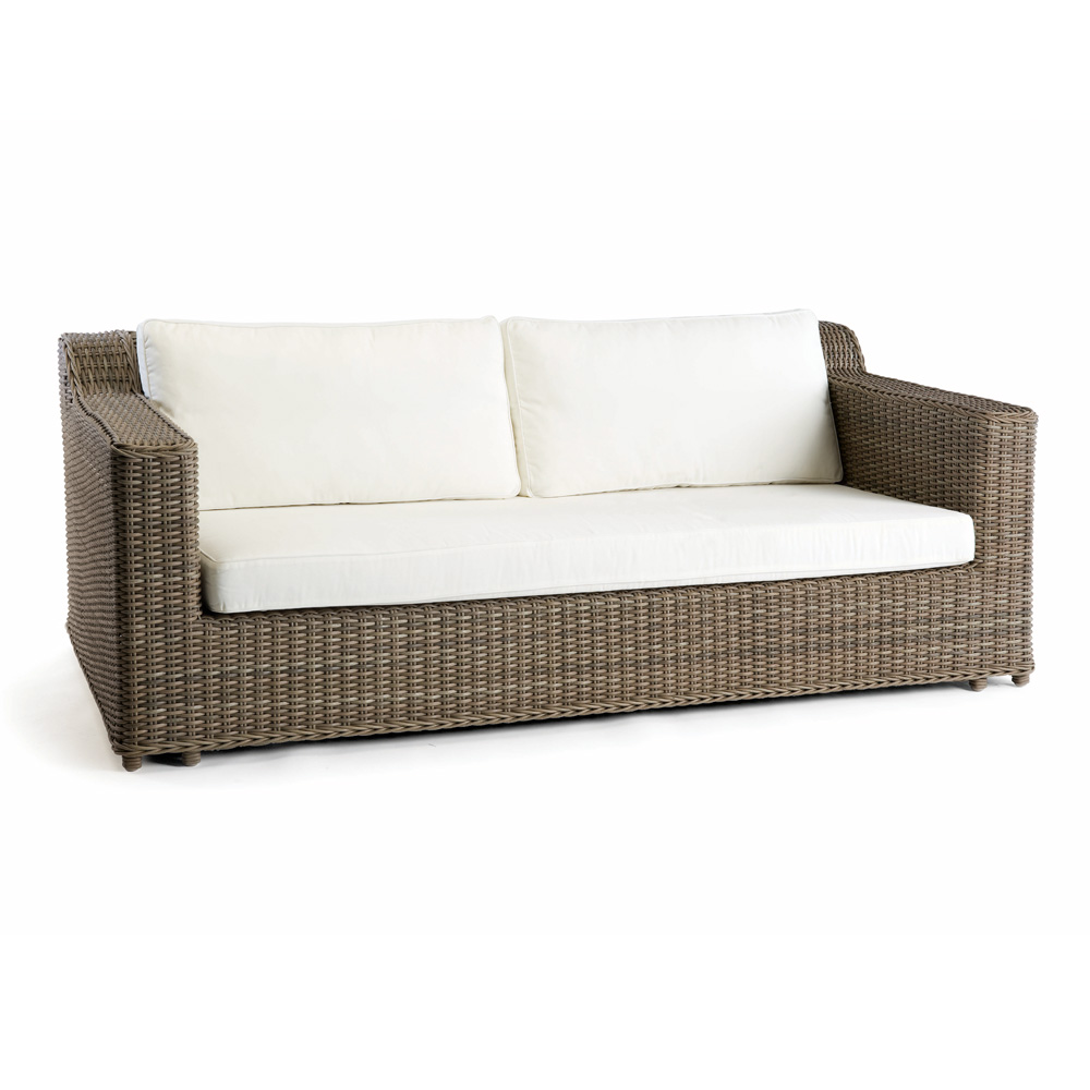 Wicker Style Garden Sofa And Chair Set