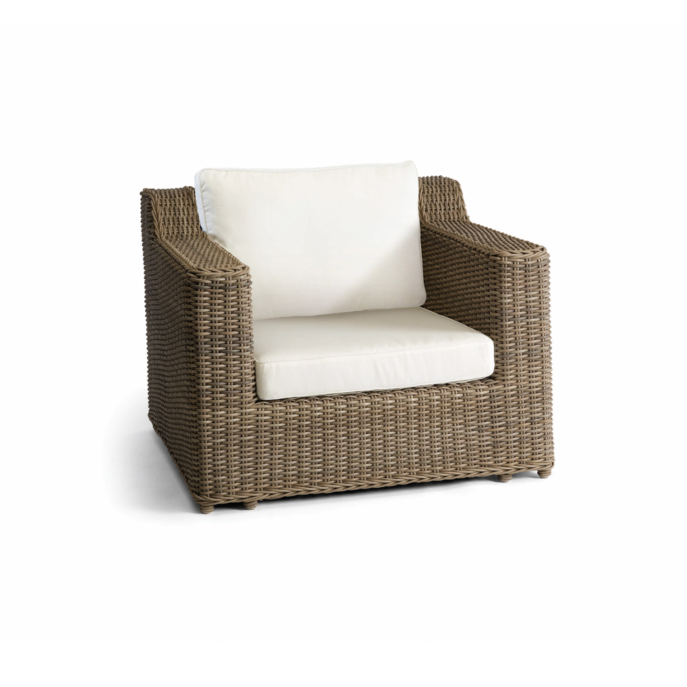 Wicker Style Garden Sofa And Chair Set