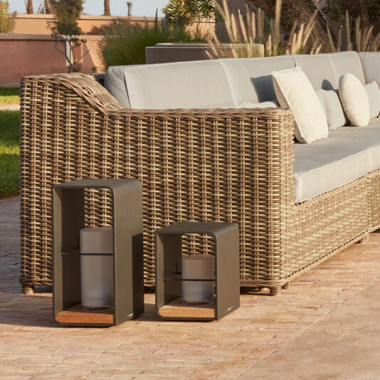 Wicker Style Large Garden Corner Sofa Wicker Style Large Garden Corner Sofa