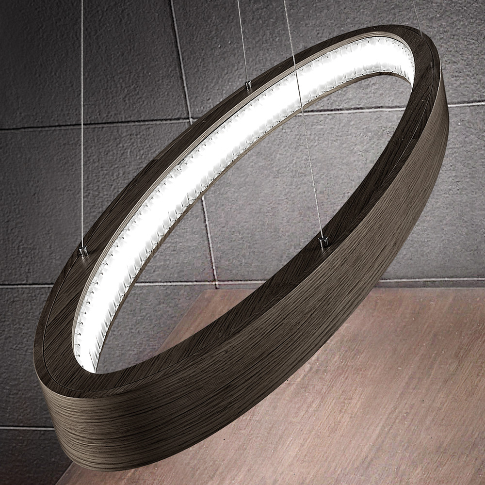 Contemporary Oval Chandelier