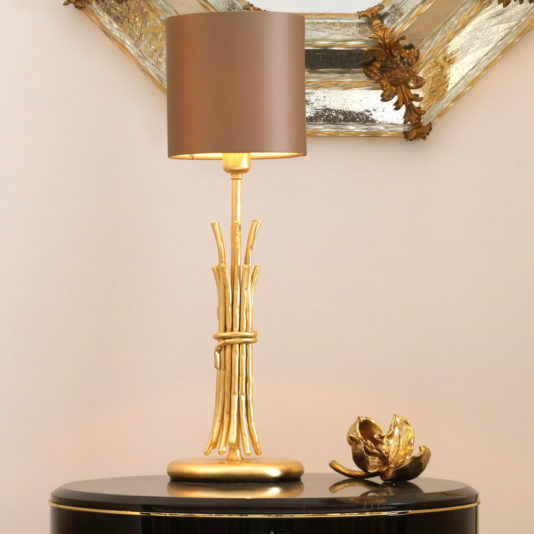Contemporary Wrought Iron Table Lamp