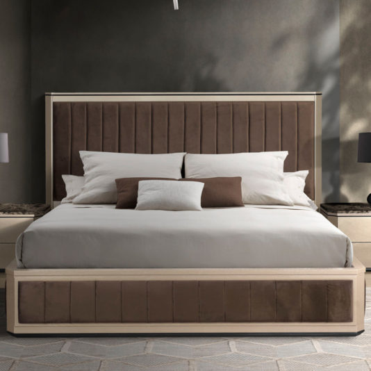 Chic Contemporary Upholstered Bed