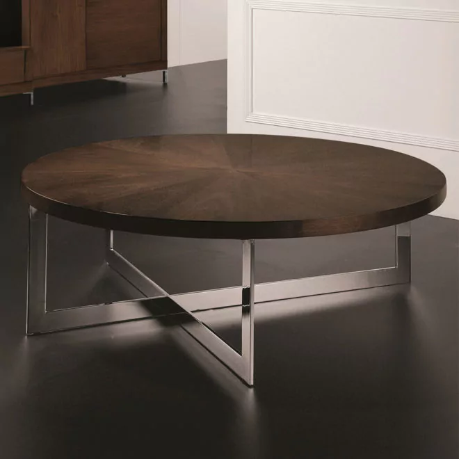 Modern Round Coffee Table - Juliettes Interiors