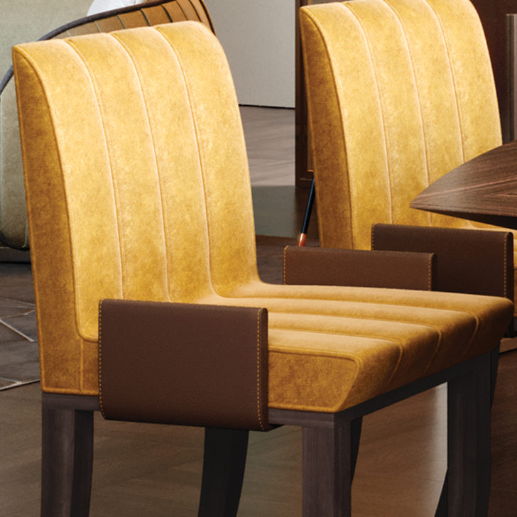 Exclusive Luxury Leather Dining Chair