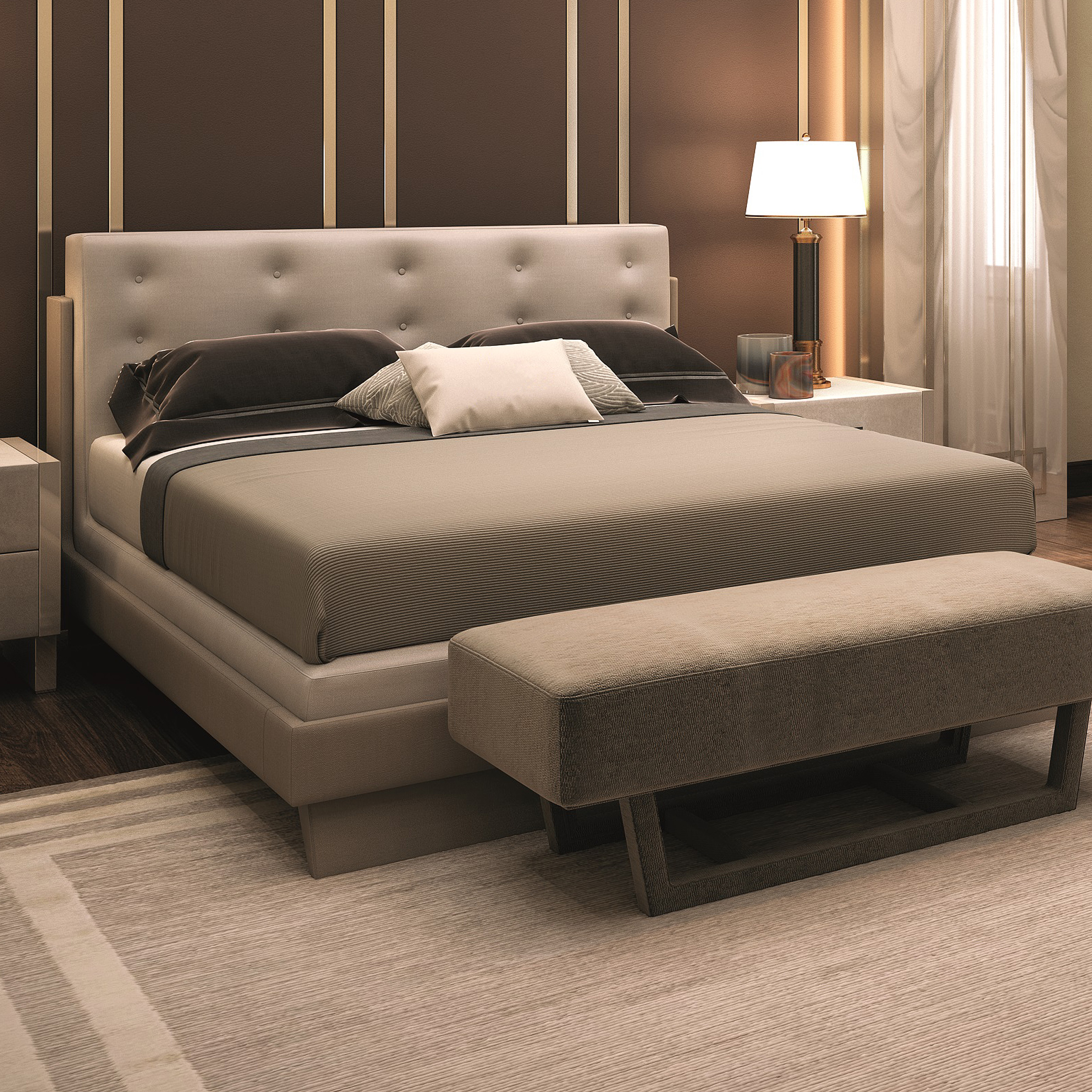 High-End Exclusive Italian Bed