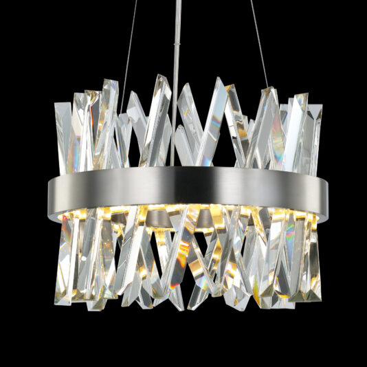 Exclusive Small Nickel Pendant Light