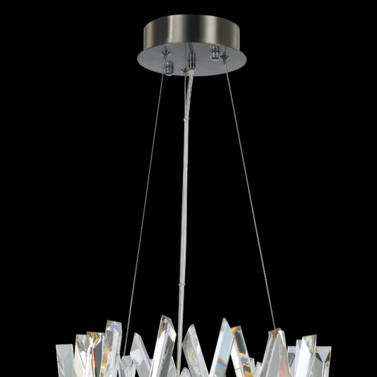 Exclusive Small Nickel Pendant Light