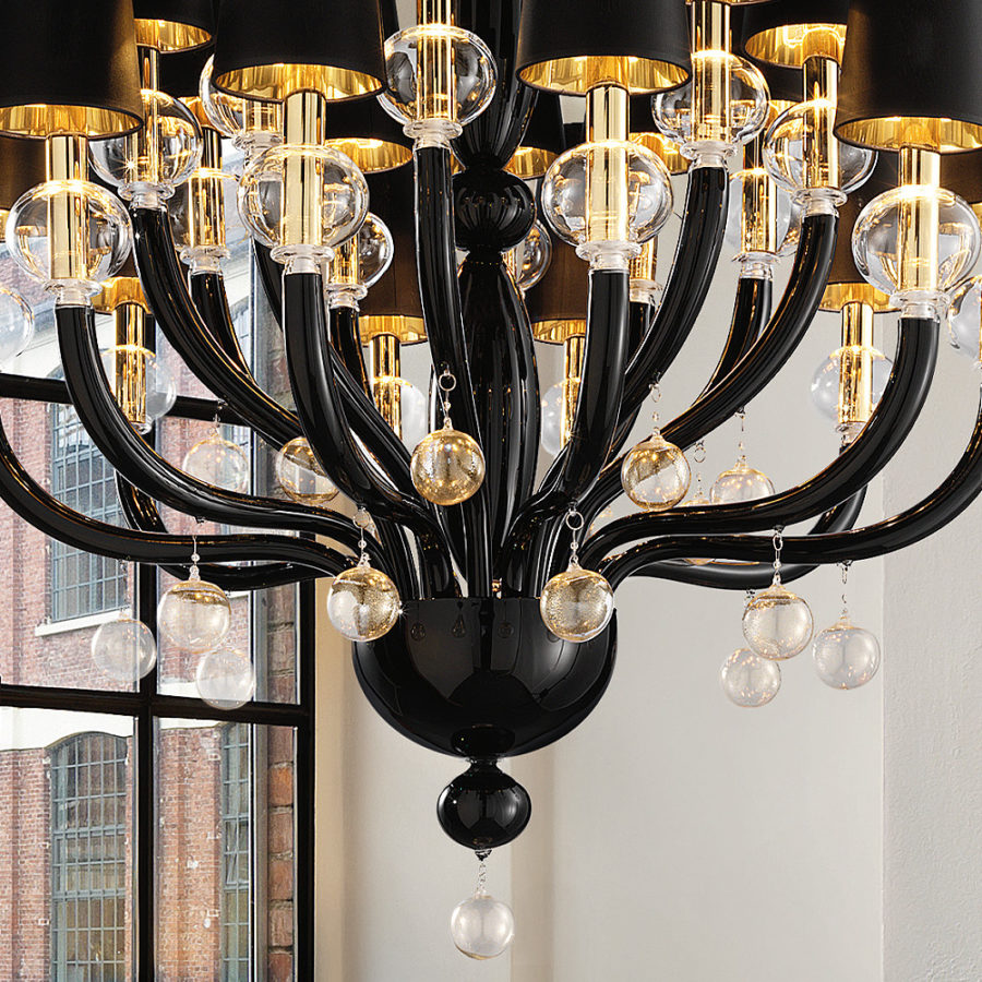 Illuminate Your Space with a Glass Orb Chandelier