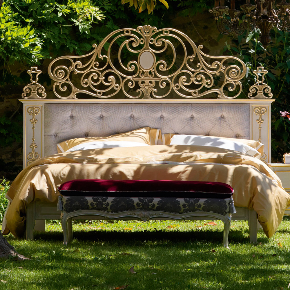 High End Venetian Style Brass Bed