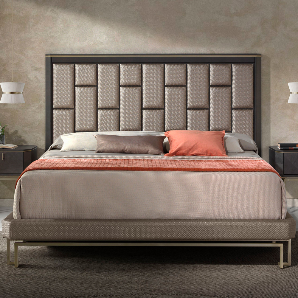 Luxury Panel Upholstered Bed