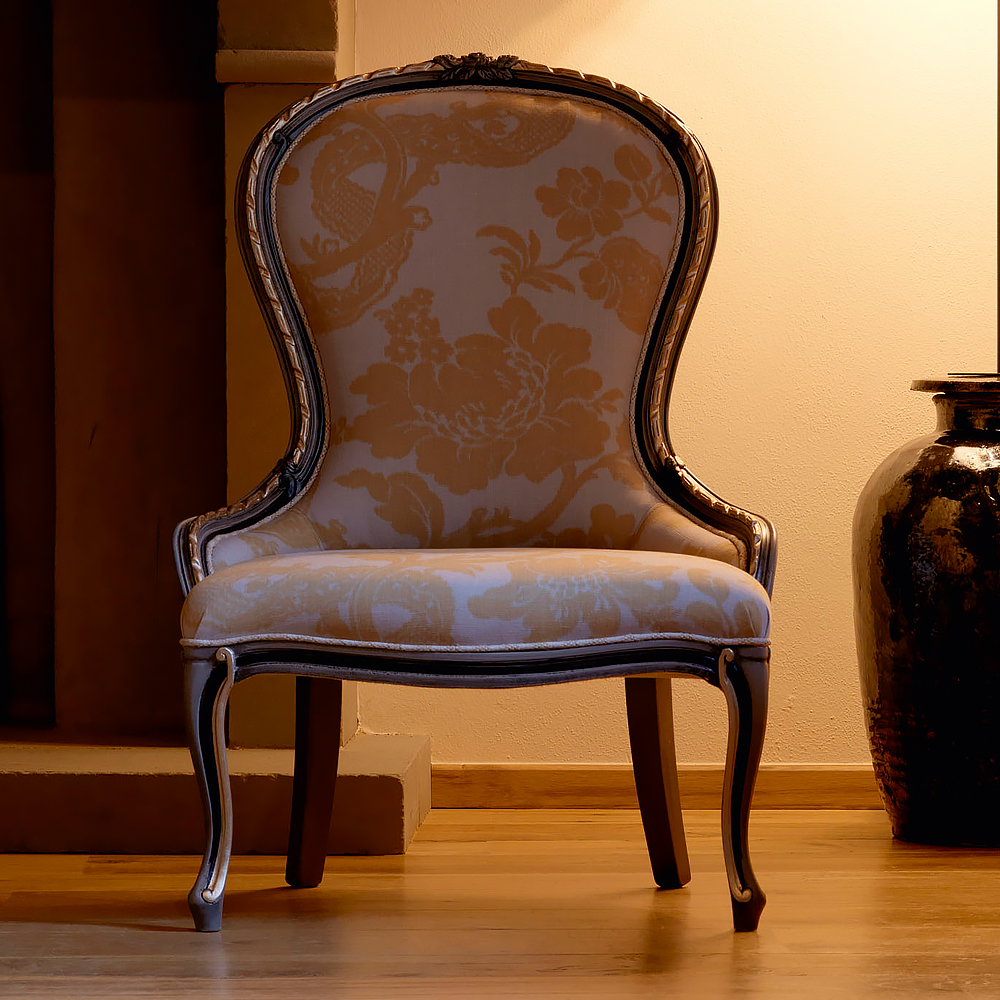 Ornate Venetian Style Occasional Chair