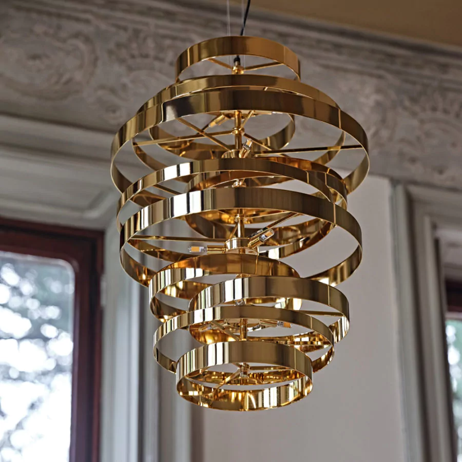 Large Contemporary Chandelier - Juliettes Interiors