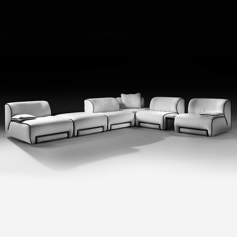 Large Modern Modular Corner Sofa