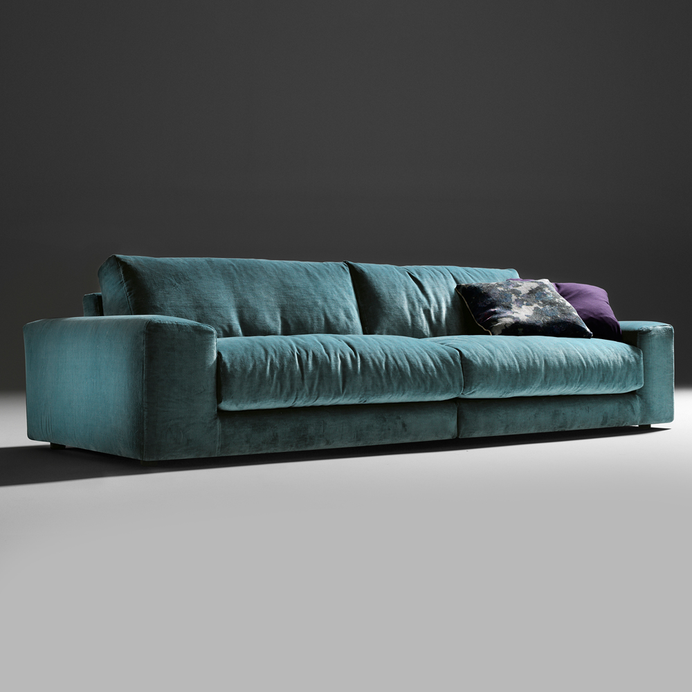 Luxury Large Velvet Modular Sofa
