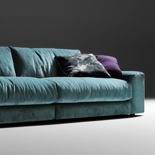 Luxury Large Velvet Modular Sofa - Juliettes Interiors